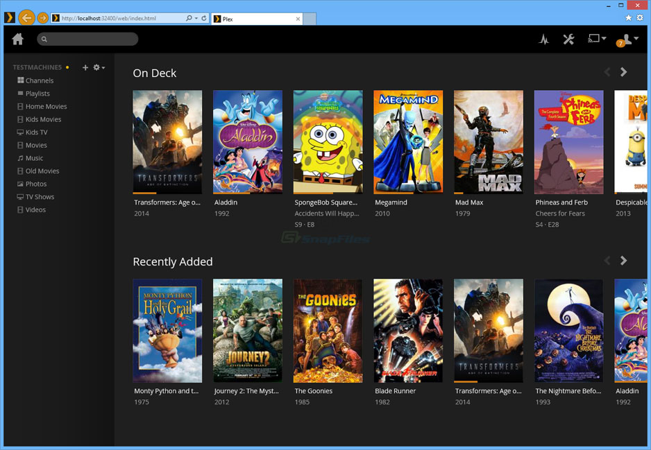 Plex Media Server - Streaming Media Server